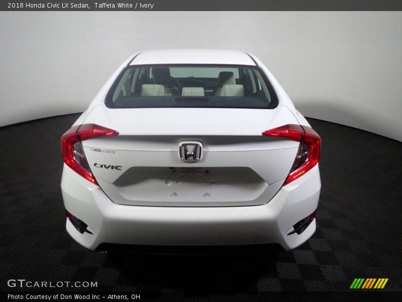 Taffeta White / Ivory 2018 Honda Civic LX Sedan