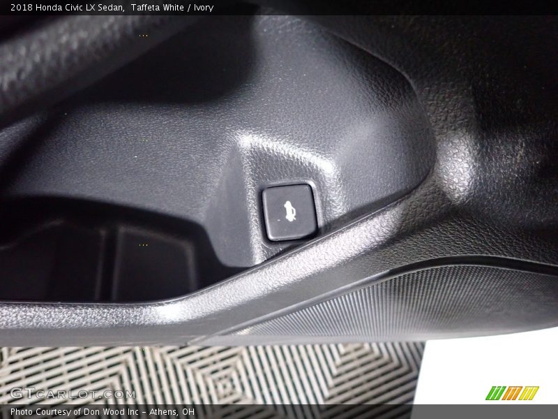 Taffeta White / Ivory 2018 Honda Civic LX Sedan