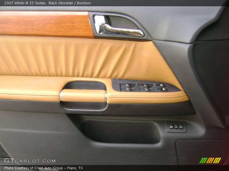 Black Obsidian / Bourbon 2007 Infiniti M 35 Sedan