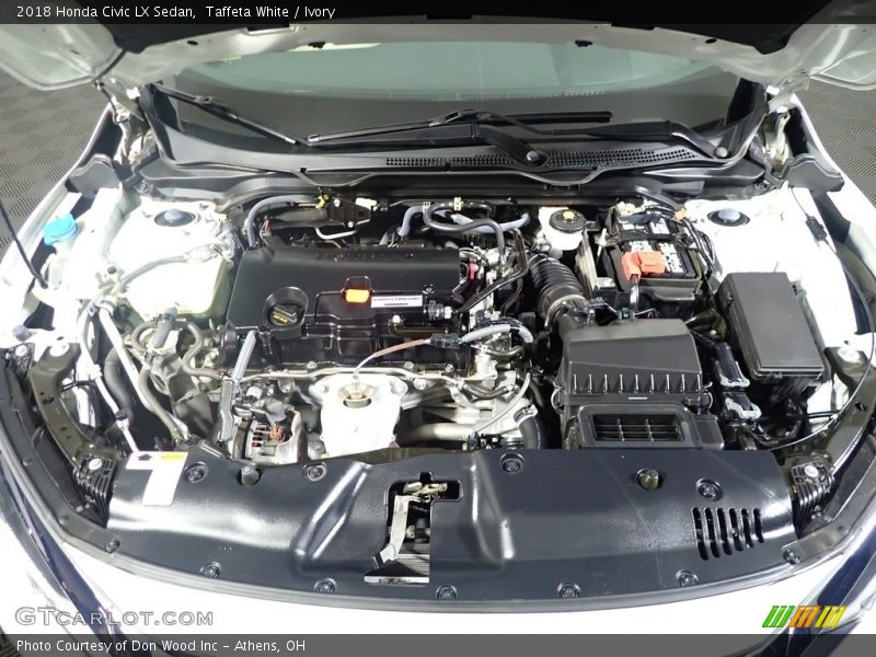 Taffeta White / Ivory 2018 Honda Civic LX Sedan