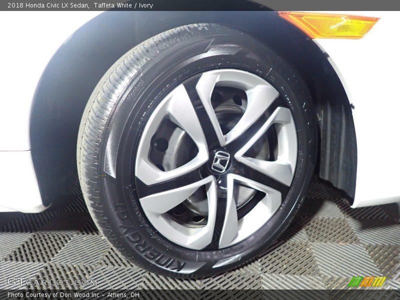 Taffeta White / Ivory 2018 Honda Civic LX Sedan