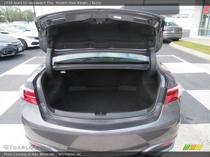 Modern Steel Metallic / Ebony 2018 Acura ILX Acurawatch Plus