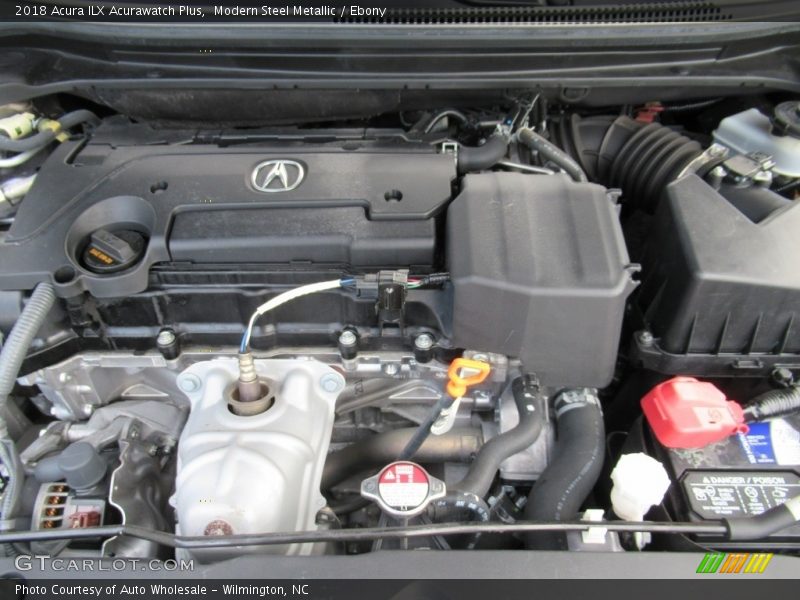 Modern Steel Metallic / Ebony 2018 Acura ILX Acurawatch Plus