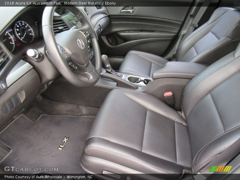 Modern Steel Metallic / Ebony 2018 Acura ILX Acurawatch Plus