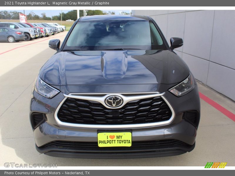 Magnetic Gray Metallic / Graphite 2021 Toyota Highlander L