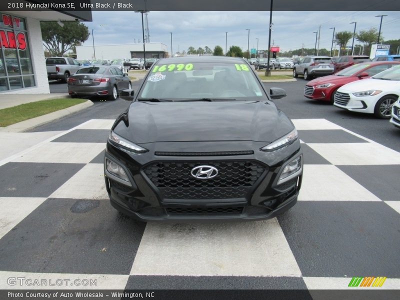 Ultra Black / Black 2018 Hyundai Kona SE