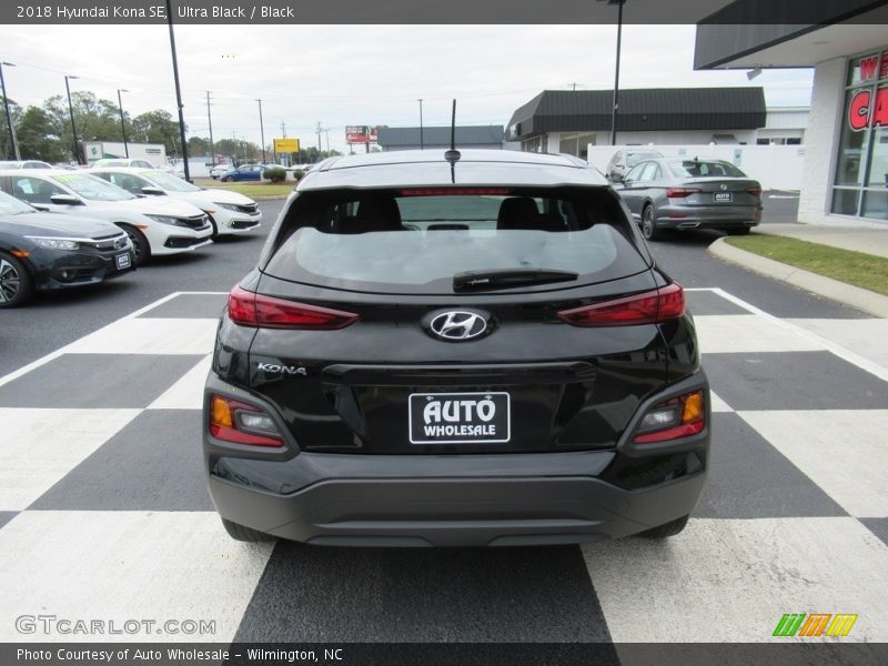 Ultra Black / Black 2018 Hyundai Kona SE