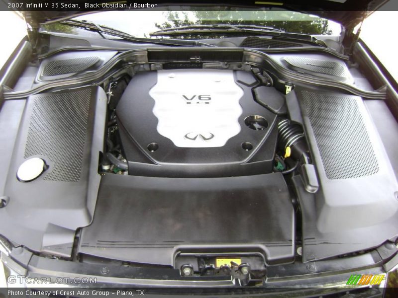 Black Obsidian / Bourbon 2007 Infiniti M 35 Sedan