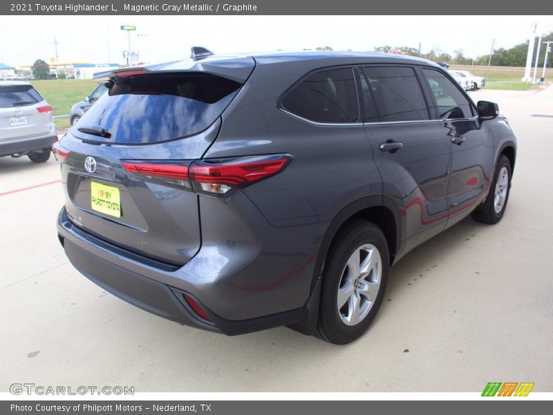 Magnetic Gray Metallic / Graphite 2021 Toyota Highlander L