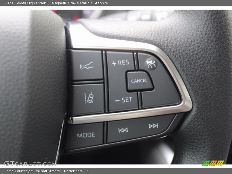 Magnetic Gray Metallic / Graphite 2021 Toyota Highlander L