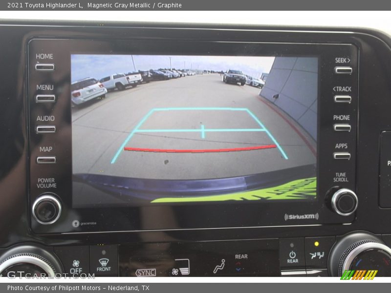 Magnetic Gray Metallic / Graphite 2021 Toyota Highlander L