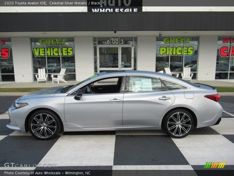 Celestial Silver Metallic / Black 2020 Toyota Avalon XSE