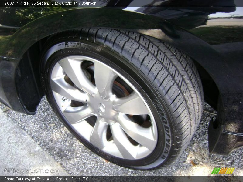Black Obsidian / Bourbon 2007 Infiniti M 35 Sedan