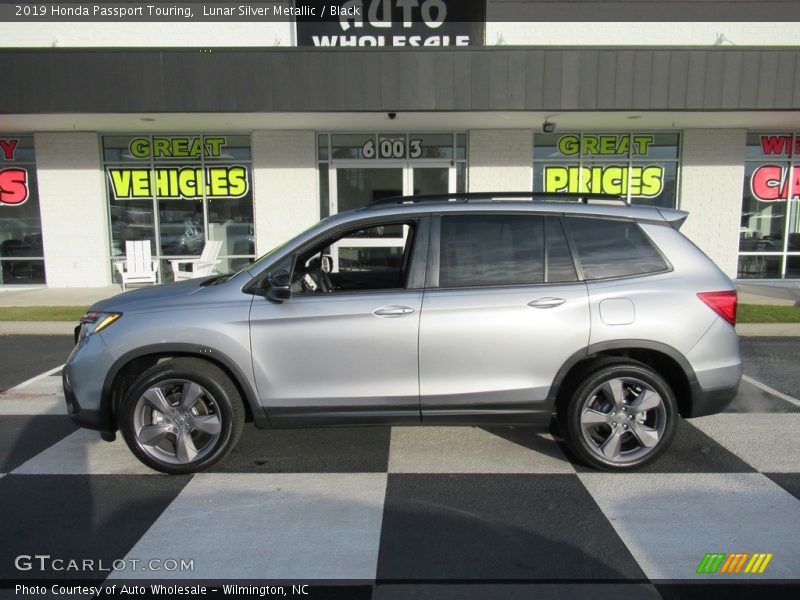 Lunar Silver Metallic / Black 2019 Honda Passport Touring