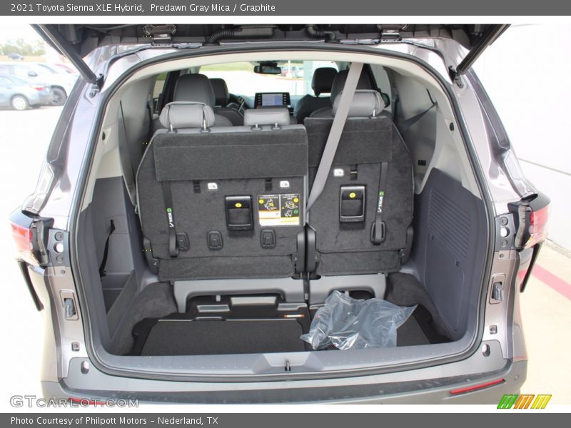 Predawn Gray Mica / Graphite 2021 Toyota Sienna XLE Hybrid