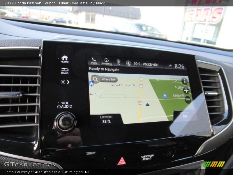 Lunar Silver Metallic / Black 2019 Honda Passport Touring