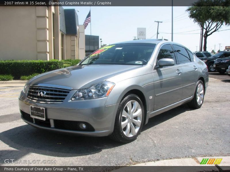 Diamond Graphite Metallic / Graphite 2007 Infiniti M 35 Sedan
