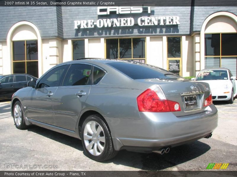 Diamond Graphite Metallic / Graphite 2007 Infiniti M 35 Sedan