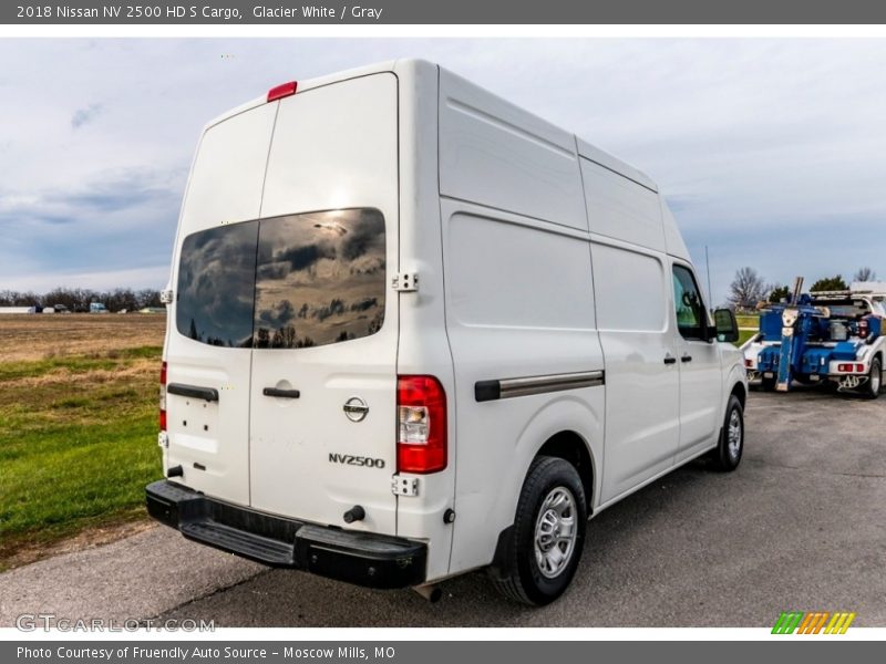 Glacier White / Gray 2018 Nissan NV 2500 HD S Cargo