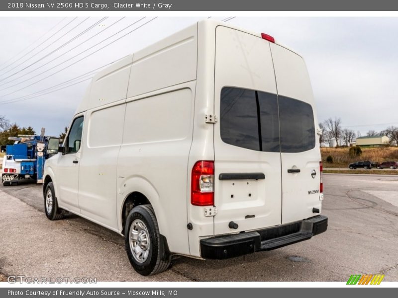 Glacier White / Gray 2018 Nissan NV 2500 HD S Cargo