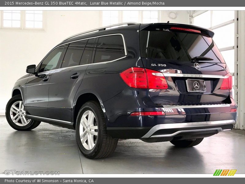 Lunar Blue Metallic / Almond Beige/Mocha 2015 Mercedes-Benz GL 350 BlueTEC 4Matic