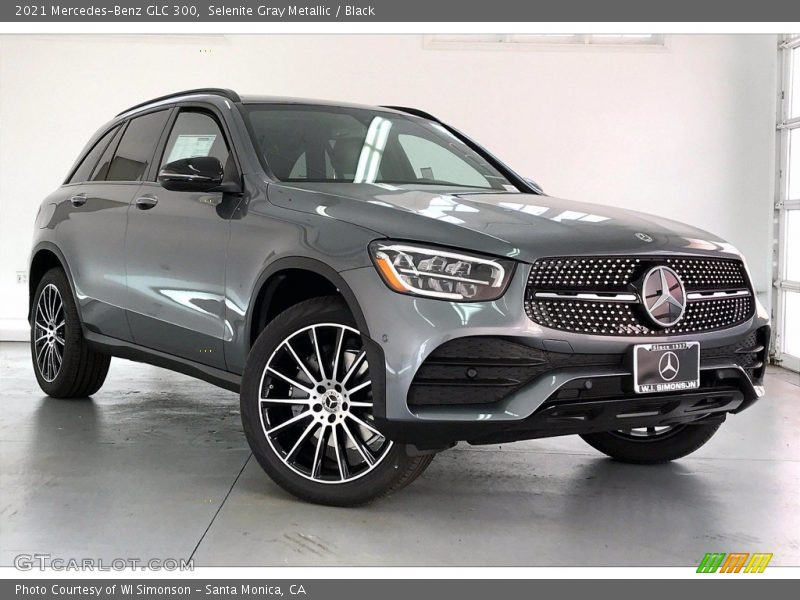 Selenite Gray Metallic / Black 2021 Mercedes-Benz GLC 300