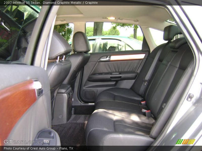 Diamond Graphite Metallic / Graphite 2007 Infiniti M 35 Sedan