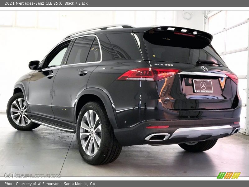 Black / Black 2021 Mercedes-Benz GLE 350