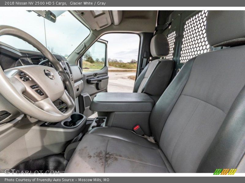 Glacier White / Gray 2018 Nissan NV 2500 HD S Cargo