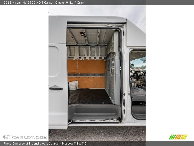 Glacier White / Gray 2018 Nissan NV 2500 HD S Cargo