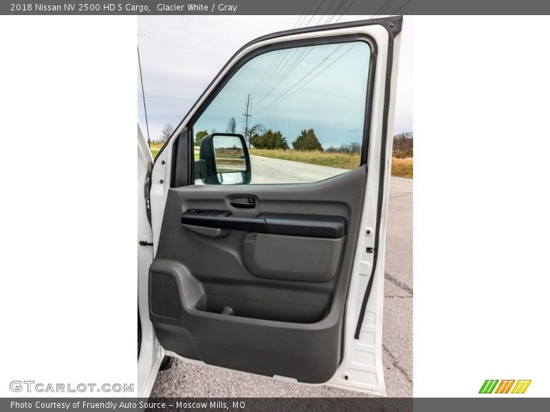 Glacier White / Gray 2018 Nissan NV 2500 HD S Cargo