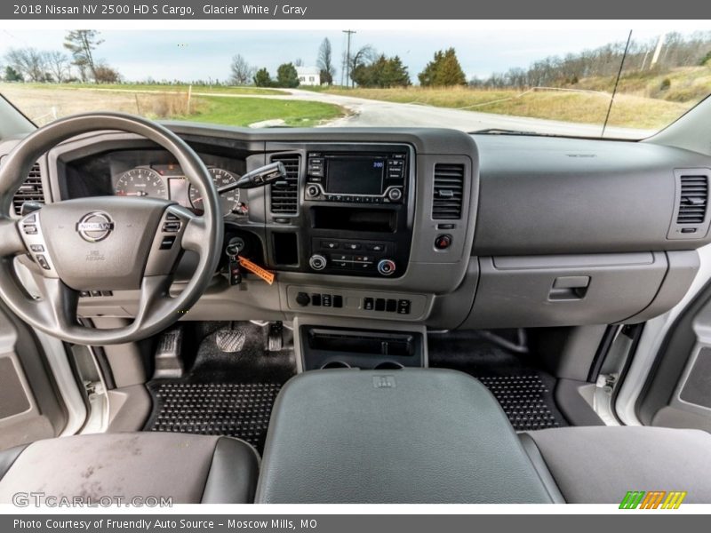 Glacier White / Gray 2018 Nissan NV 2500 HD S Cargo