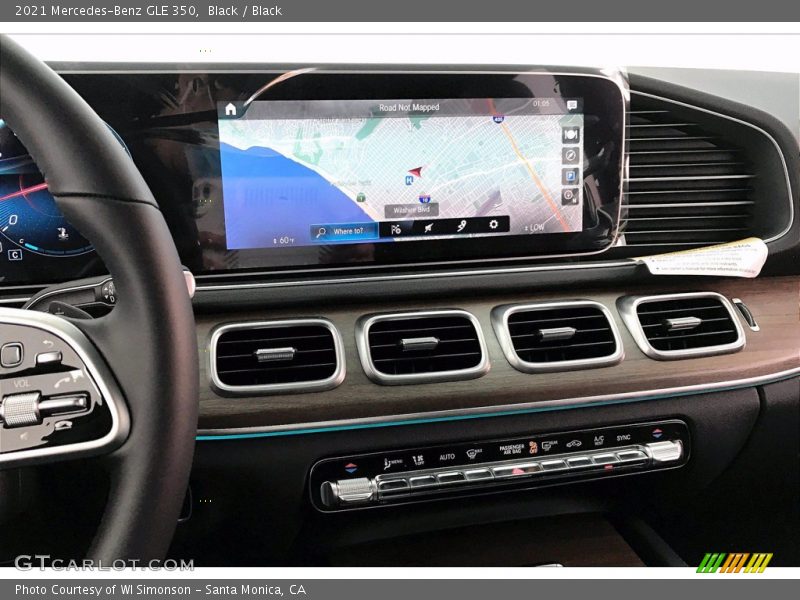 Black / Black 2021 Mercedes-Benz GLE 350