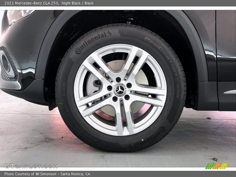 Night Black / Black 2021 Mercedes-Benz GLA 250