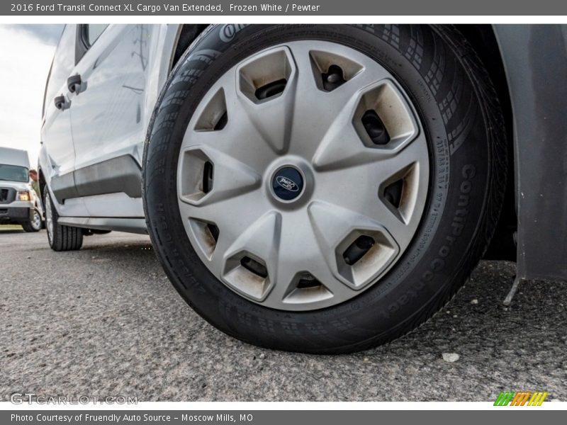 Frozen White / Pewter 2016 Ford Transit Connect XL Cargo Van Extended