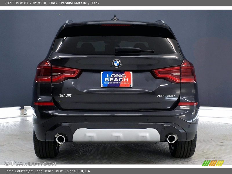 Dark Graphite Metallic / Black 2020 BMW X3 xDrive30i