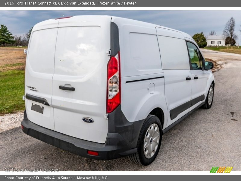 Frozen White / Pewter 2016 Ford Transit Connect XL Cargo Van Extended