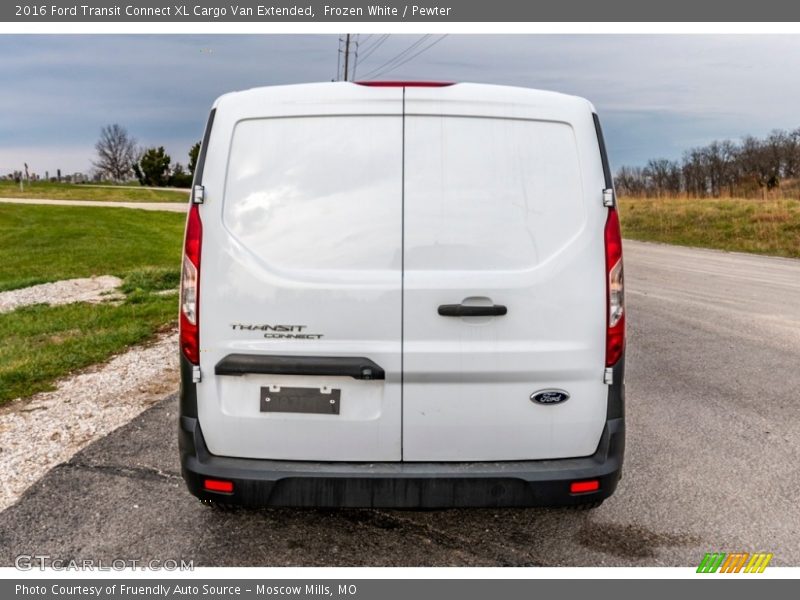 Frozen White / Pewter 2016 Ford Transit Connect XL Cargo Van Extended