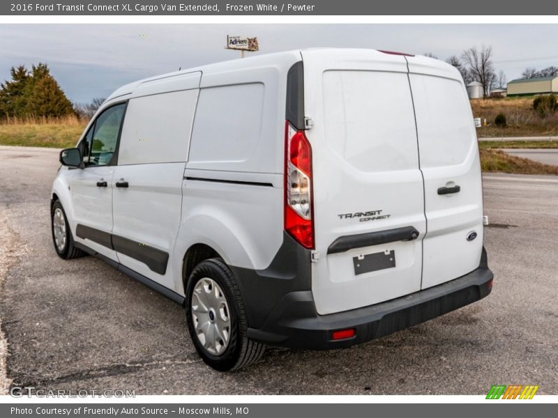 Frozen White / Pewter 2016 Ford Transit Connect XL Cargo Van Extended