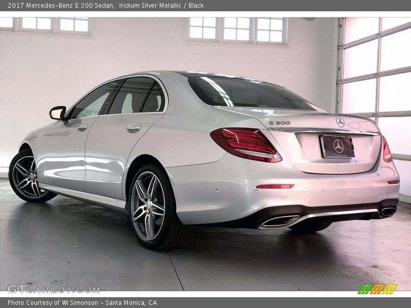 Iridium Silver Metallic / Black 2017 Mercedes-Benz E 300 Sedan