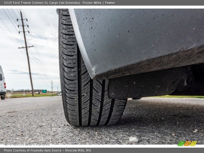 Frozen White / Pewter 2016 Ford Transit Connect XL Cargo Van Extended