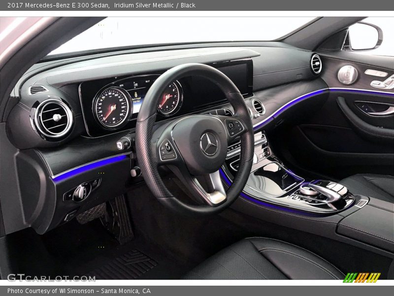 Iridium Silver Metallic / Black 2017 Mercedes-Benz E 300 Sedan