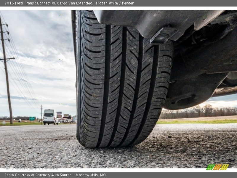 Frozen White / Pewter 2016 Ford Transit Connect XL Cargo Van Extended