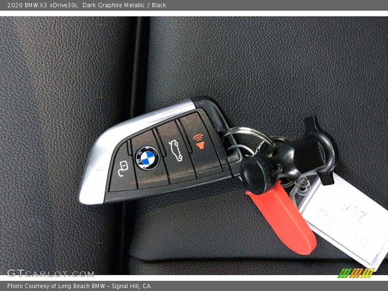 Dark Graphite Metallic / Black 2020 BMW X3 xDrive30i