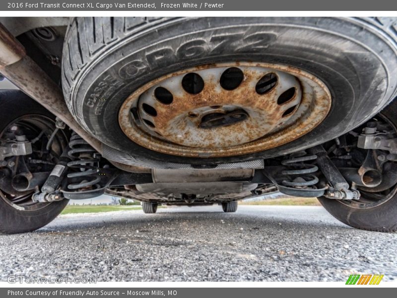 Frozen White / Pewter 2016 Ford Transit Connect XL Cargo Van Extended
