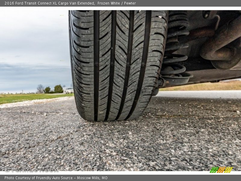 Frozen White / Pewter 2016 Ford Transit Connect XL Cargo Van Extended