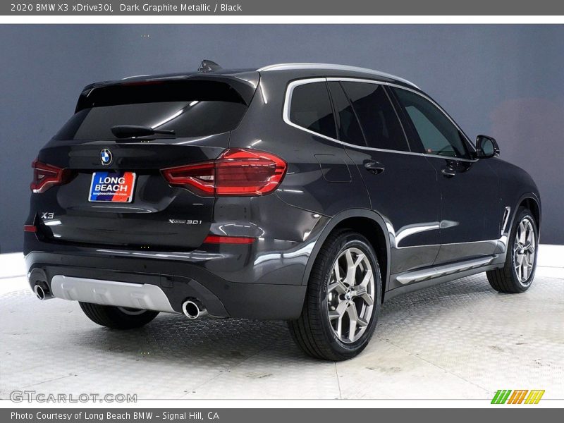 Dark Graphite Metallic / Black 2020 BMW X3 xDrive30i