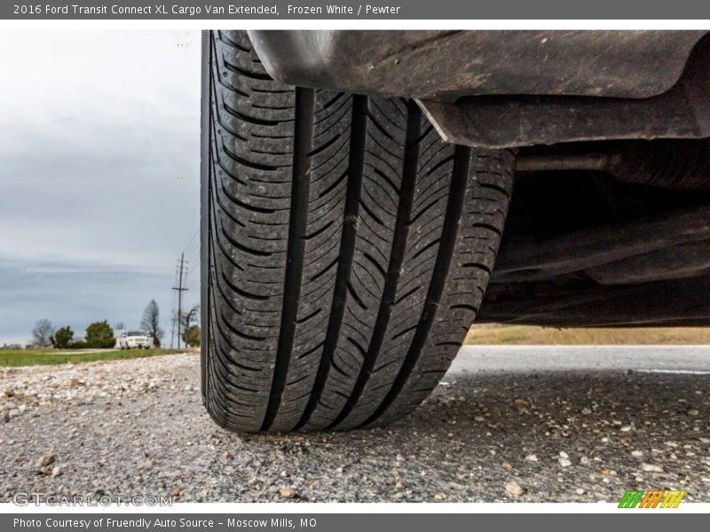 Frozen White / Pewter 2016 Ford Transit Connect XL Cargo Van Extended
