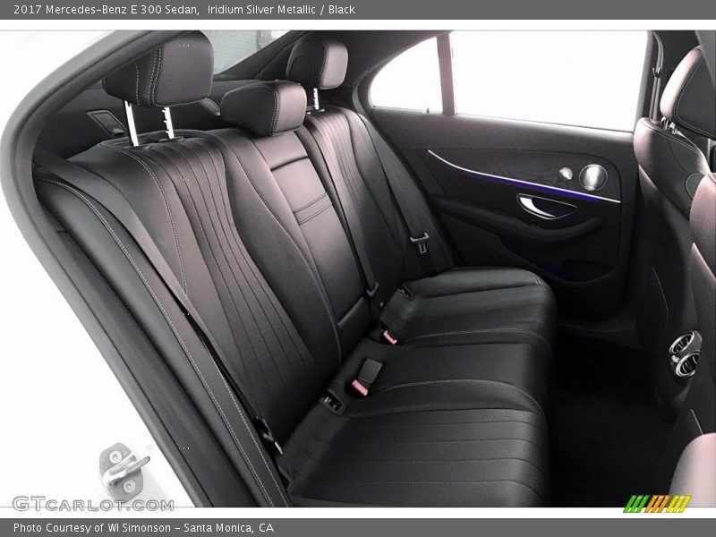 Iridium Silver Metallic / Black 2017 Mercedes-Benz E 300 Sedan