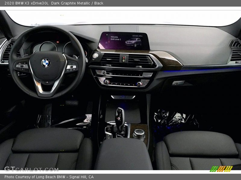 Dark Graphite Metallic / Black 2020 BMW X3 xDrive30i
